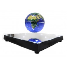 Magnetic Levitation Floating Mirror LED Platform World Globe Desktop Display New 616906996158  281835241166